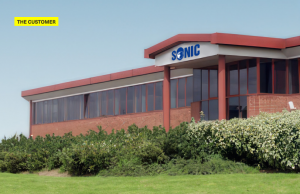 The office of Sonic Communications, a customer of Mark3D UK who purchased Markforged 3D Printers