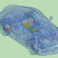 Artec Leo automotive 3D scanning being used to digitise a Toyota Supra at BD Engineering