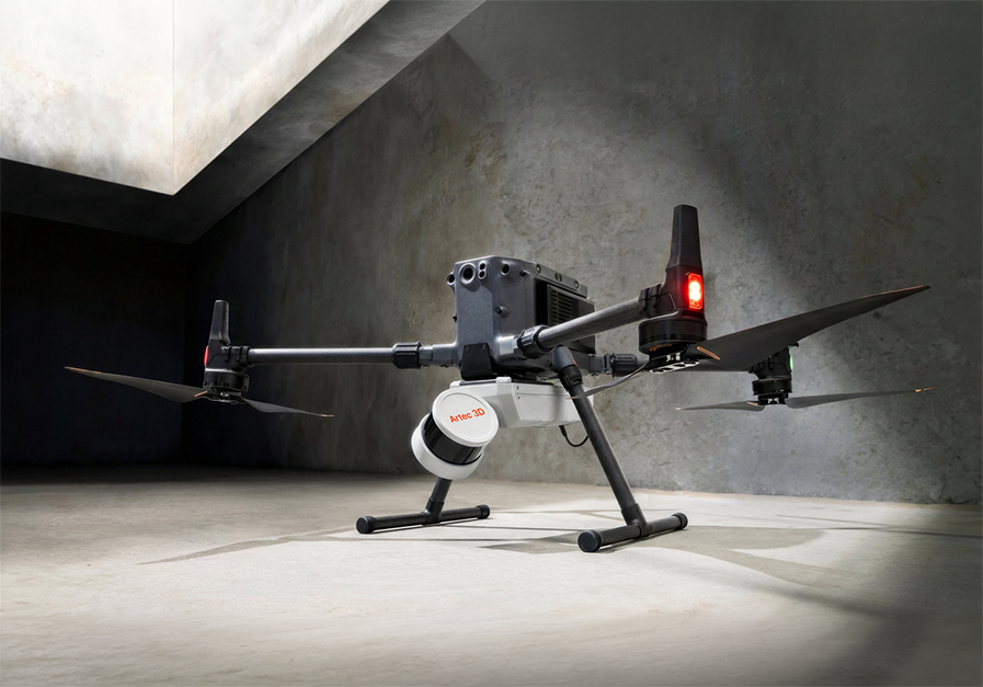 SLAM LiDAR mapping in GPS denied environment with Artec Jet