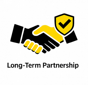 With Mark3D you have a longterm partnership