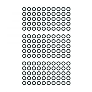 Reflecon reflective reference dots for use with Reflecon scanning sprays and Artec 3D scanners