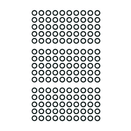 Reflecon reflective reference dots for use with Reflecon scanning sprays and Artec 3D scanners