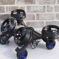 Wall climbing drone