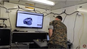 US military using Markforged 3D printer with the Eiger software